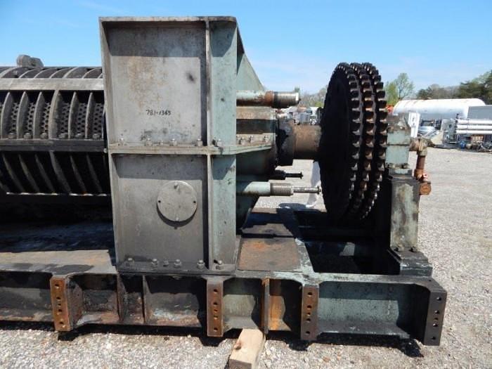 Used FKC SHX-1000 DEWATERING SCREW PRESS S/S 1984