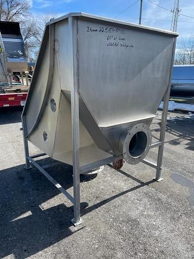 Used Tri-Berry Stationary Product / Waste Water Dewatering Screen 60" Wide