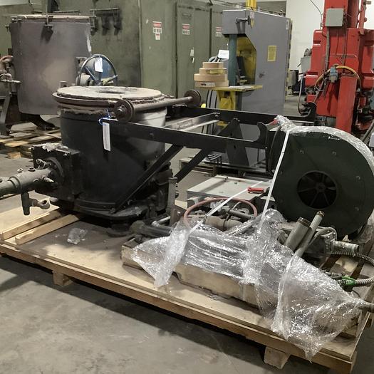 Used LINDBERG ROCK OVER ALUMINUM GAS FIRED FURNACE