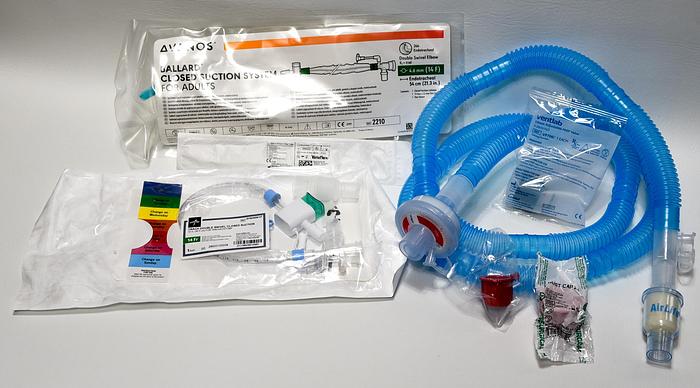 Used Drager Evita XL Respiratory Ventilator with Compressor