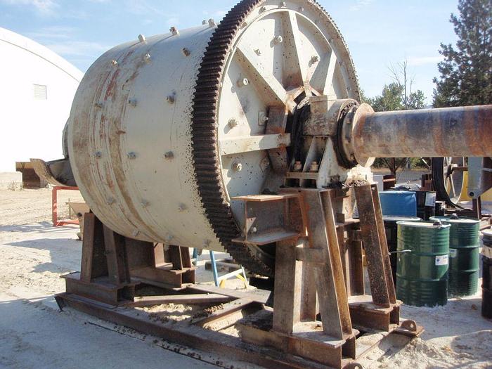 Used Mill, Ball, 7' x 5 1/2', 100 HP, Skid Mounted, Steel Liners #C740611