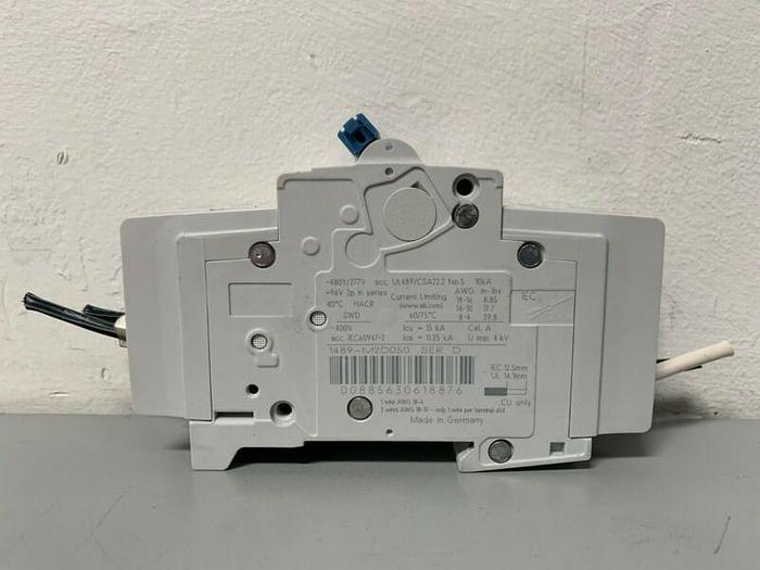Used Allen-Bradley 1489-M D 5A Circuit Breaker 2 Pole Unit