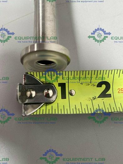 Used Leser 4854.7748 Stainless Steel Valve w/ Piping & 1 1/2" & 3/4" Sanitary Fitting