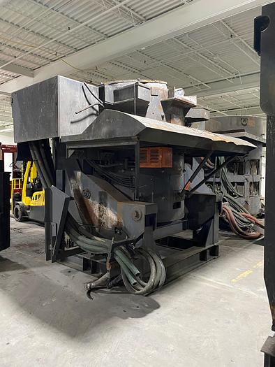 Used 2001 INDUCTOTHERM 6MT DUAL TRAK INDUCTION MELTING SYSTEM (On Hold)