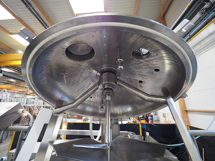 1200 Liter VMI Misceo Vacuum Homogenizer Mixer (#9851)