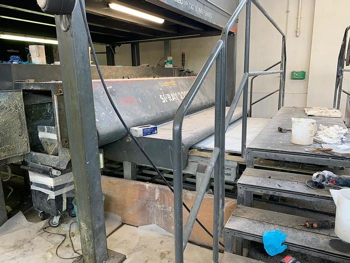 Gebraucht 2015 SIMEC Harz Beschichtungs Anlage 30-50 / Marble resin line 30-50