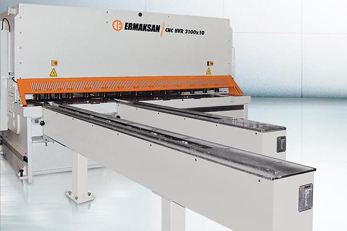 2023 - 1/8" x 13' Ermaksan HVR 3100-10 Hydraulic Variable Rake Shear