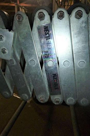 Used Conveyor, Skate Wheel, 24" x 17', NestaFlex 175, B #S744086