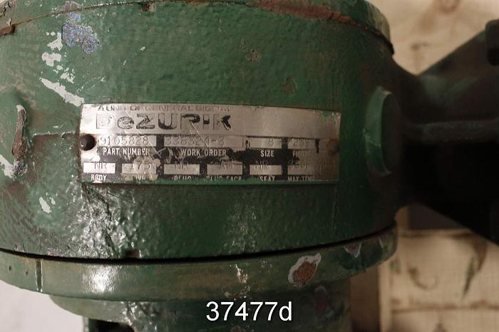 Used Dezurik 9105828 3-Way  8" Control Valve #37477