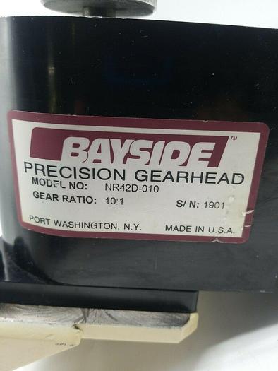 Used BAYSIDE NR42D-010 GEAR HEAD