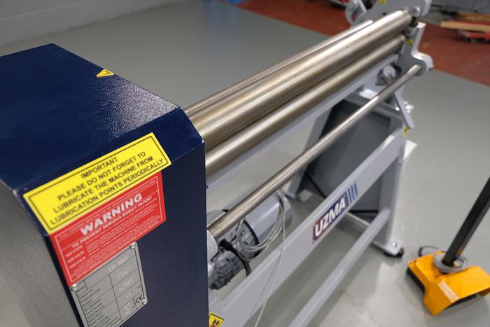 UZMA IR model small diameter Initial Pinch Power operated  Bending rollers