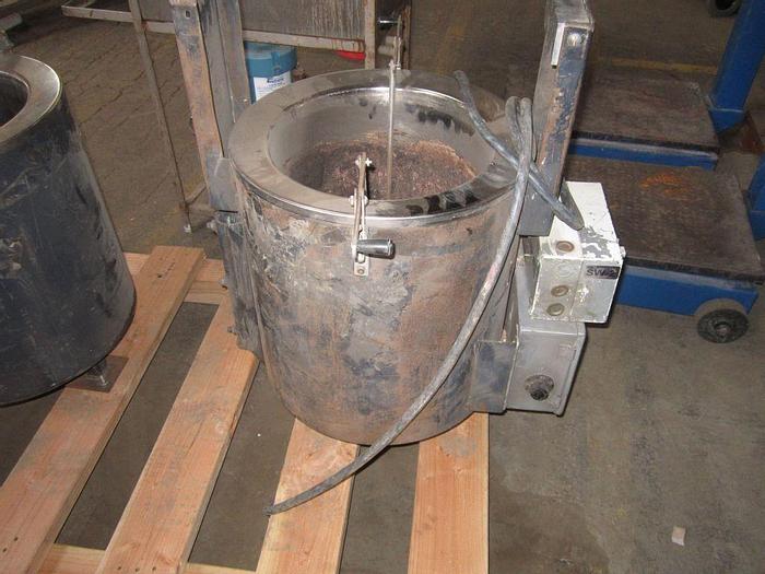 Used Tank, 8 Gallon, S/st, 13" x 16", Elec, Heater, Sta Warm #S738813