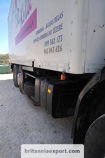 Used 1985 SCANIA P82 H 6X2 24 box lorry