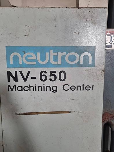 Used 2006 NEUTRON NV 650 CNC MILLING MACHINE CENTER