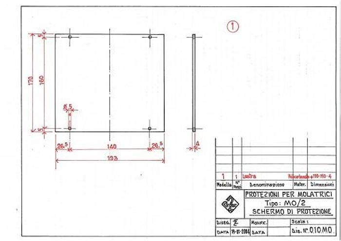 Repar2 7M02SM Grinder Safety Guard