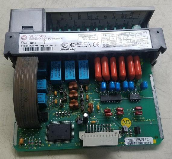 Used 1746-IO12 1746IO12 Allen Bradley Input / Output Module Ser. B (Used and Tested)