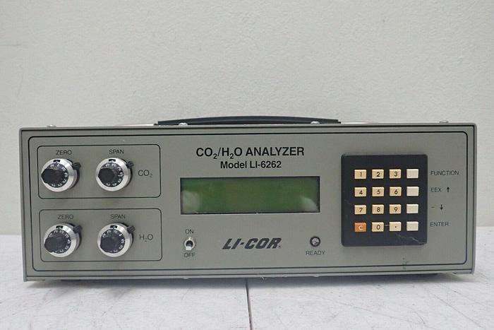 Used LI-COR LiCor LI-6262 CO2/H2O Analyzer
