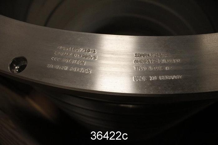 Unused Black Clawson UV500 Pressure Screen Basket, .008" Slots #36422