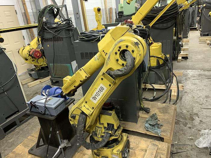 Used FANUC ARCMATE 120iB 6 AXIS CNC ROBOT WITH RJ3iB