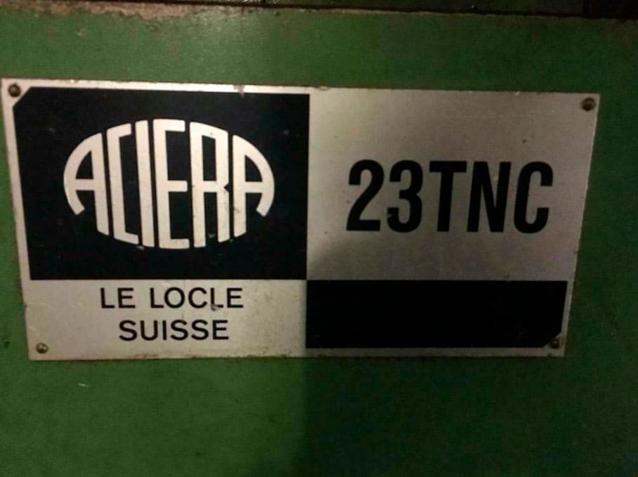 Used Aciera  23 TNC 125 -  Milling Machine Vertical - 1985
