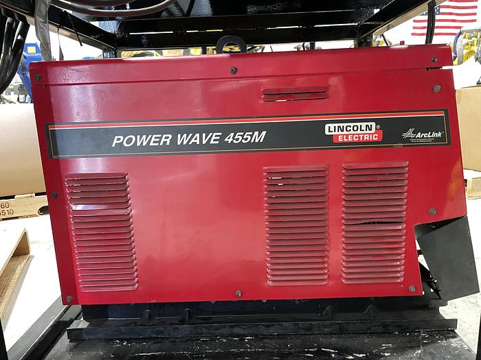 Used FANUC FANUC ARC MATE 120iB MIG WELDING CELL WITH LINCOLN 455M AND INDEX TABLE 5' X 8' RJ3iB CONTROL