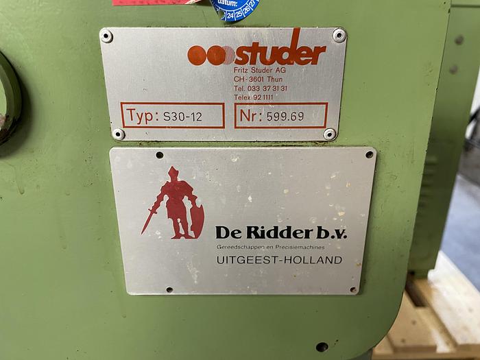 Gebruikt Studer rond-binnenslijper S-30