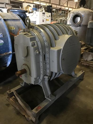Used ROOTS ROTARY LOBE BLOWER 1365 RPM UNUSED SPARE