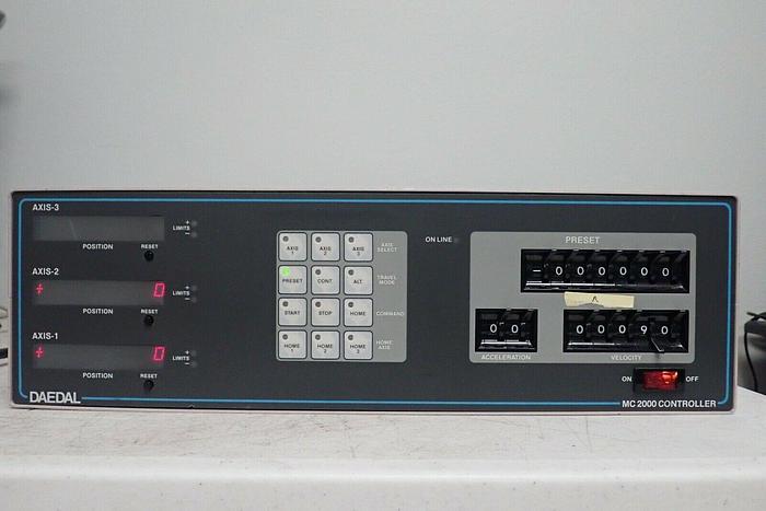 Used Daedal Model MC2002-0020 MC 2000 Controller