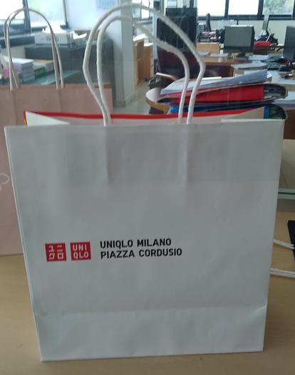 Used NEWLONG 335T+504TH - Sheet fed paper bag  machine  with top fold and twisted loop handles