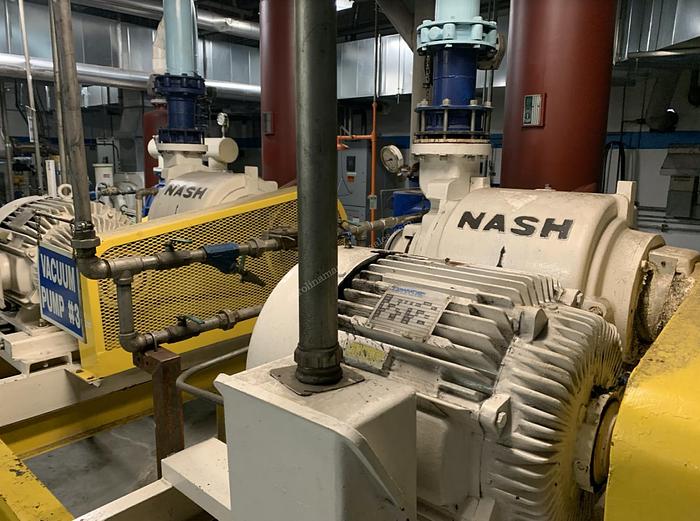 Used Nash 60 HP Vacuum Pump