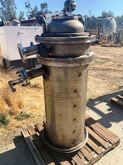 Used Tank, 50 Gallon, S/st, Jkt, DT/DB, #C743966