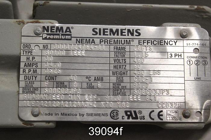 Unused Sulzer APT11-2 Pump, ASTM A890 Stainless Steel, Unused, with Motor #39094