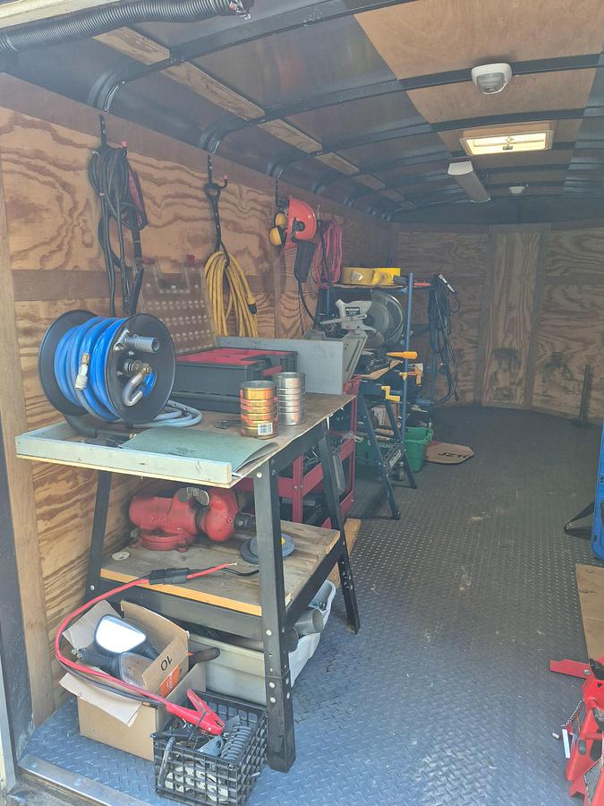 Used HAULIN 7' X 14' Enclosed Trailer