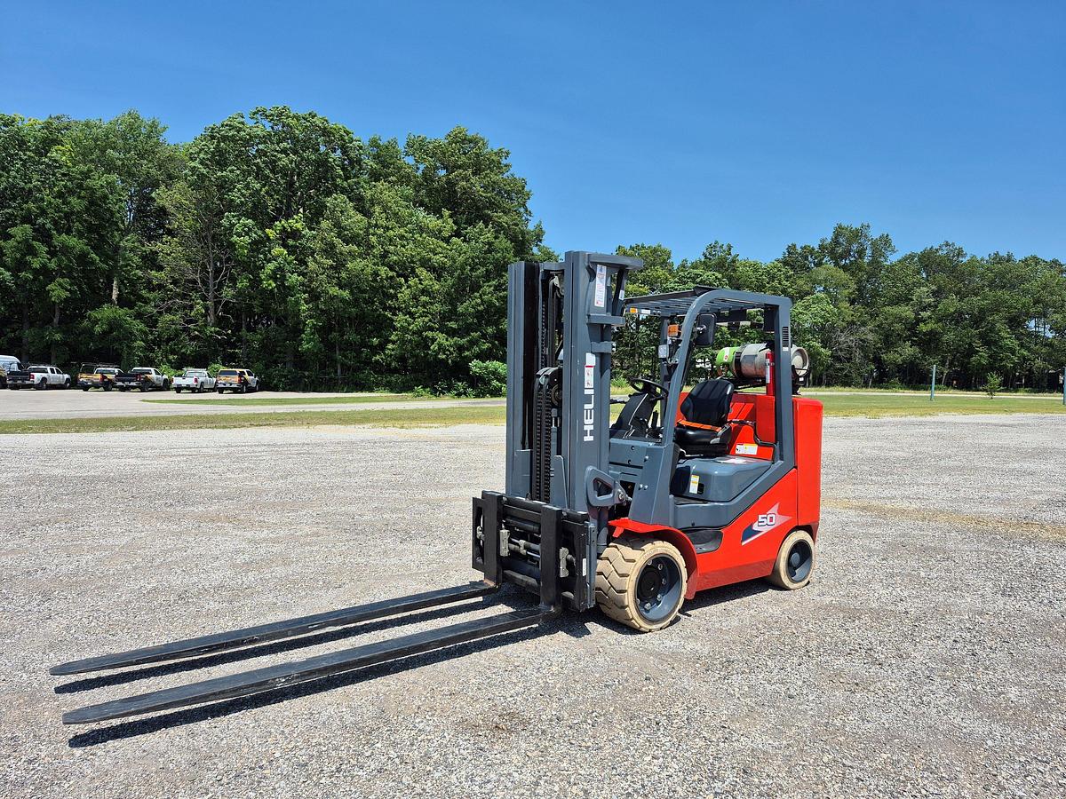 Used 2022 HELI CPYD50C - 10,000 lb. Propane Forklift