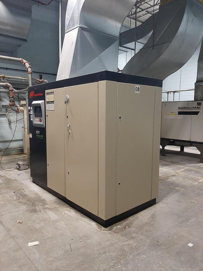Used INGERSOLL RAND – R75N Nirvana 100HP VSD Compressor