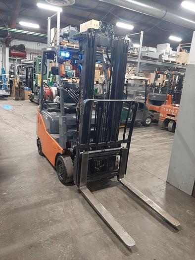 Used 2018 TOYOTA 8FGCU15 – 3000 lb. Forklift