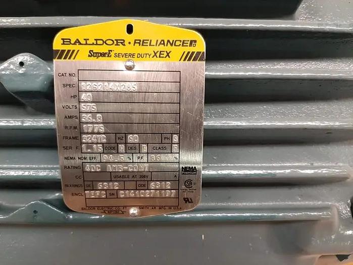 BALDOR  CECP4110T-5 40 HP motor