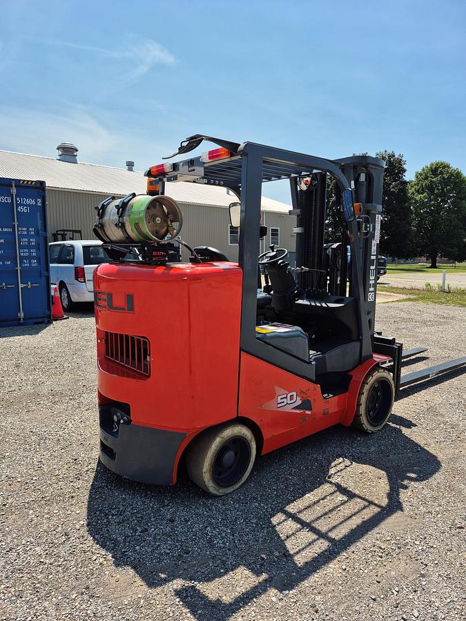 Used 2022 HELI CPYD50C - 10,000 lb. Propane Forklift