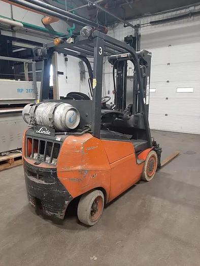 Used 2013 Linde H25CT – 5000 lb. Propane Forklift
