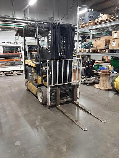 Used Yale ERC050 – 5000 lb. Electric Forklift – 240” Lift Height