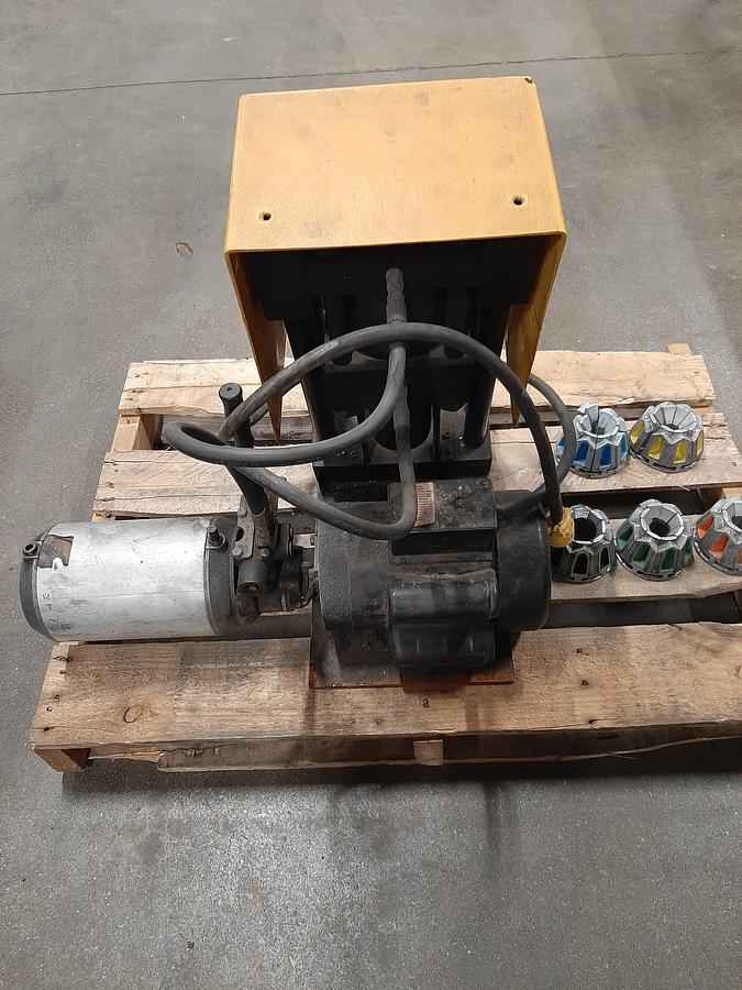 Used PARKER - Parkrimp1 Hydraulic Hose Crimper and Dies