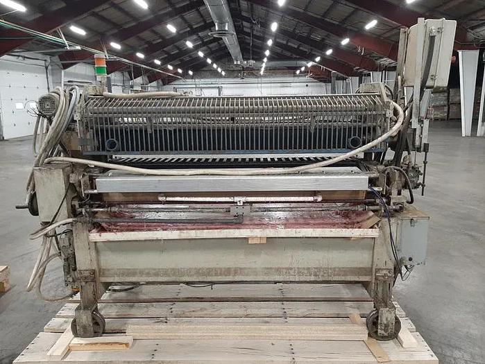 Used 2005 Midwest Automation 65" Top & Bottom glue spreader