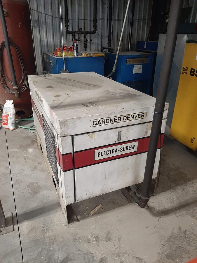 Used Gardner Denver Rotary Screw Compressor Package
