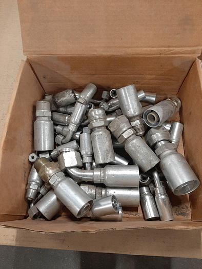 Used Weatherhead  T-400 Hose Crimper, Fittings and Hose Package