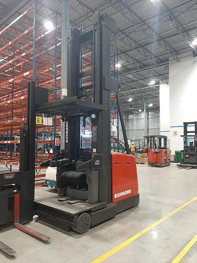 Used 2010 Raymond 970-CSR30T Electric Man Up Swing Reach Turret Forklift