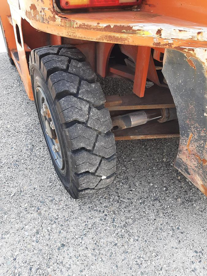 Used 2017 Heli CPCD70 – 15500 lb. Pneumatic Forklift