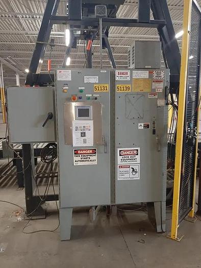 Used Orion MA33 Fully Automatic Rotary Arm Pallet Wrapper