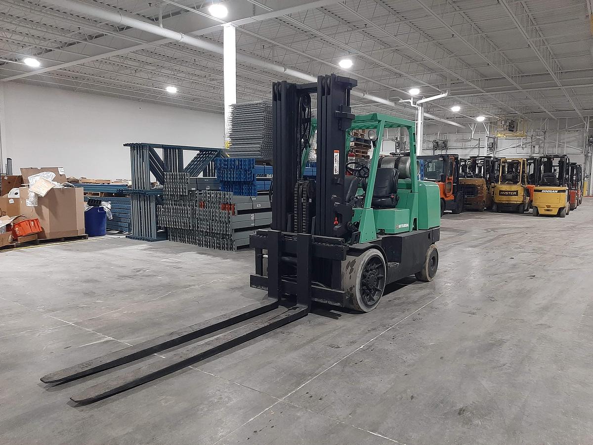 Used MITSUBISHI FGC70K – 15500 lb. Cushion Tire Forklift