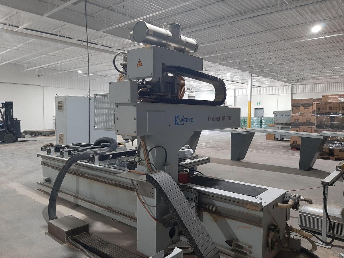 Used WEEKE Optimat BP 100 CNC Router
