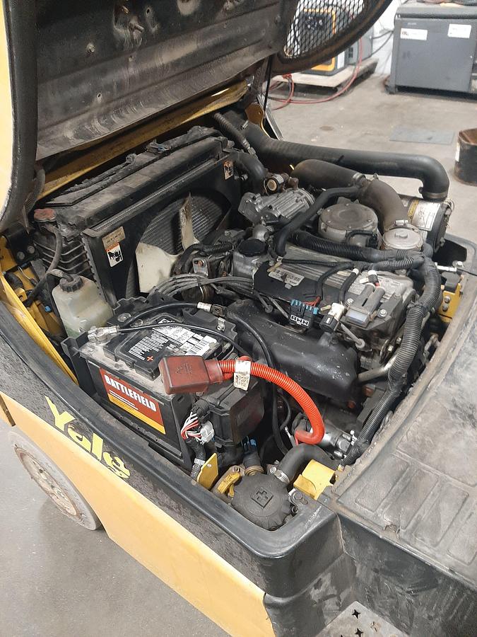 Used YALE GLC050 – 5000 lb. Propane Forklift